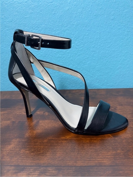 BCBGeneration Shoes - BCBGeneration Black Strappy Heels Size 6.5